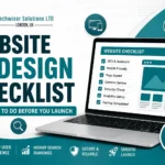 Website redesign checklist for a successful business website launch in 2026